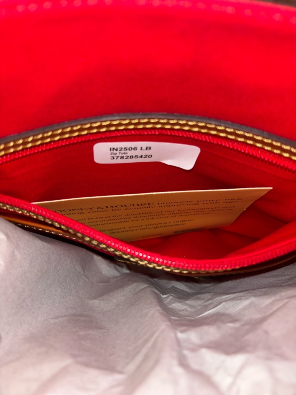 Dooney & Bourke Nyon Zip tote NWT - Picture 6 of 11